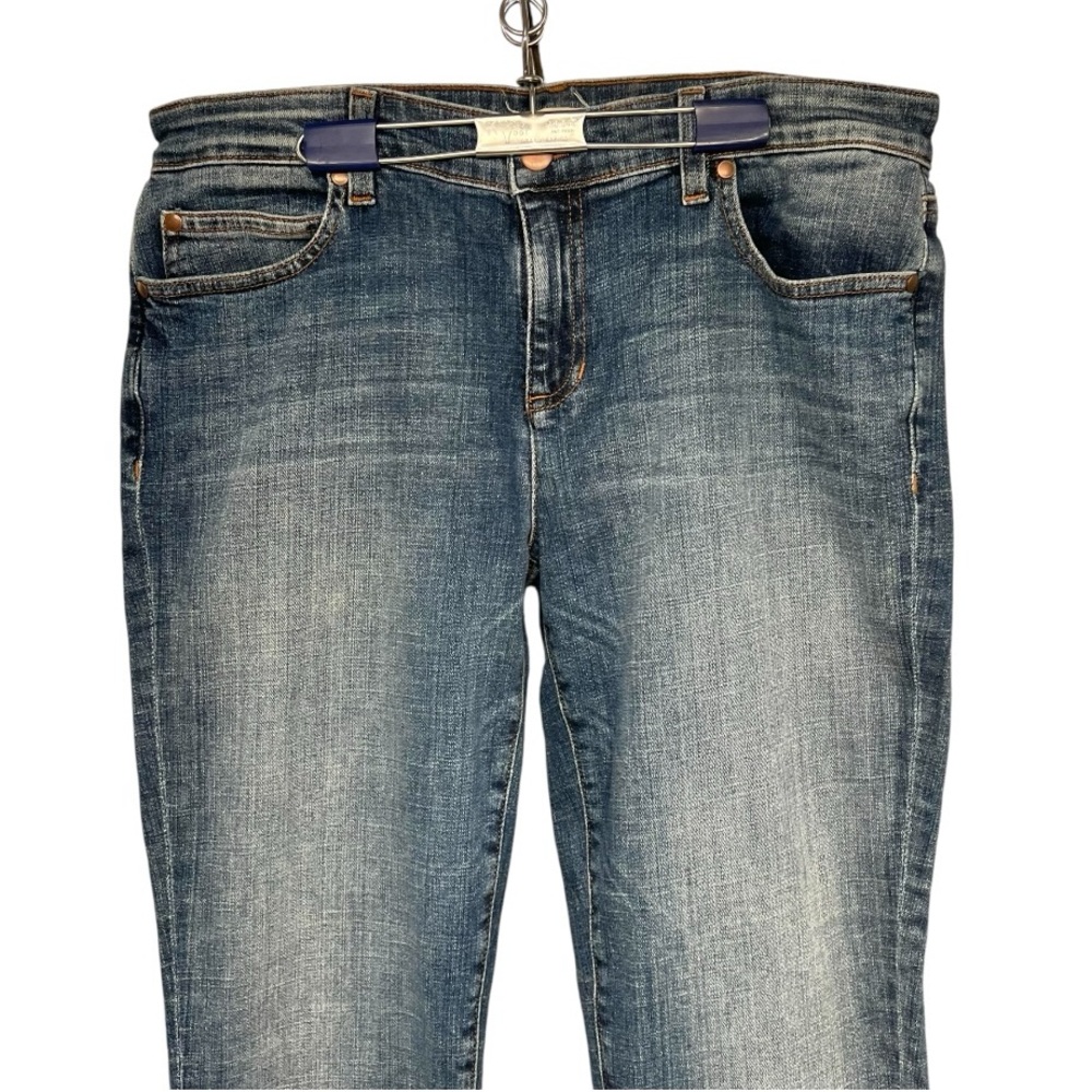 Eileen Fisher Organic Cotton Straight Leg Casual Denim Jeans Women’s 8 - Picture 6 of 13
